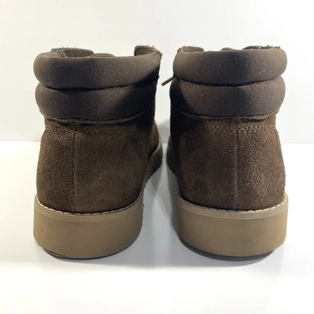 Koolaburra by UGG Mens Size 10 Braan Suede Boots Dark Earth Brown 1145451